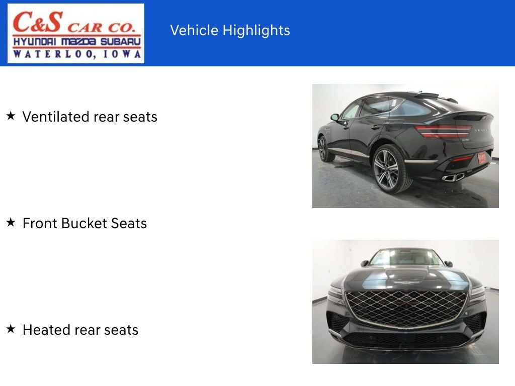 2026 GENESIS GV80 Coupe E-SC - Photo 13