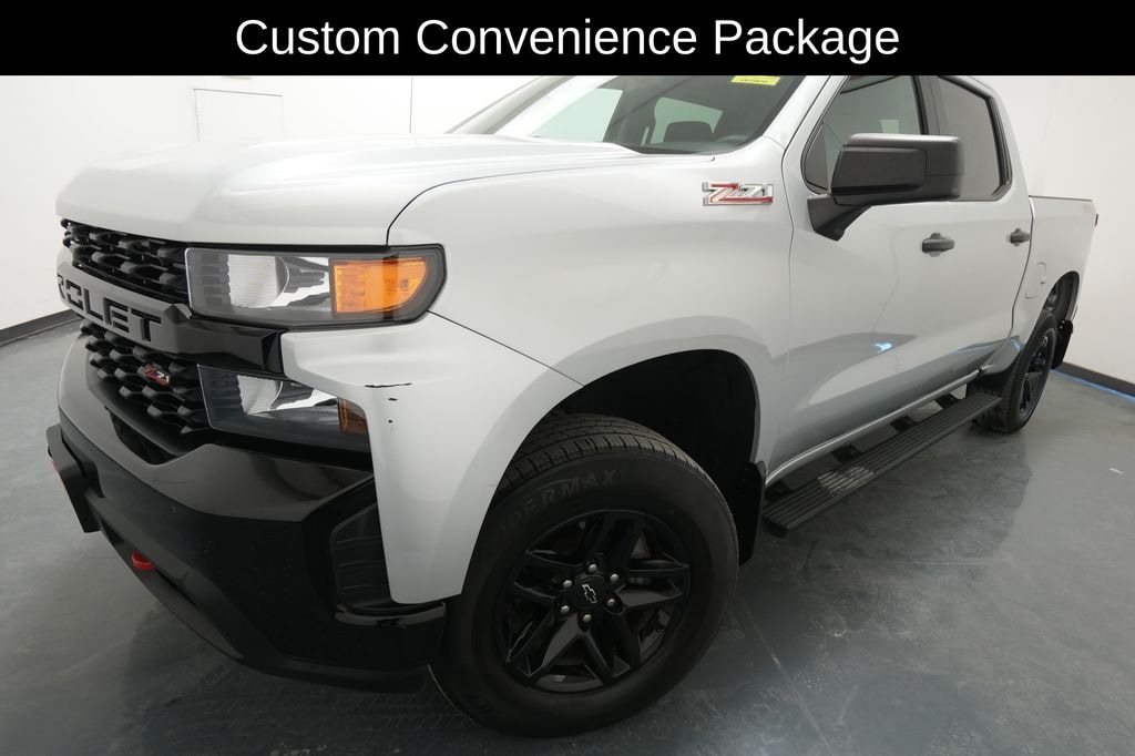 Used 2019 Chevrolet Silverado 1500 Silverado Custom Trail Boss Truck Crew Cab