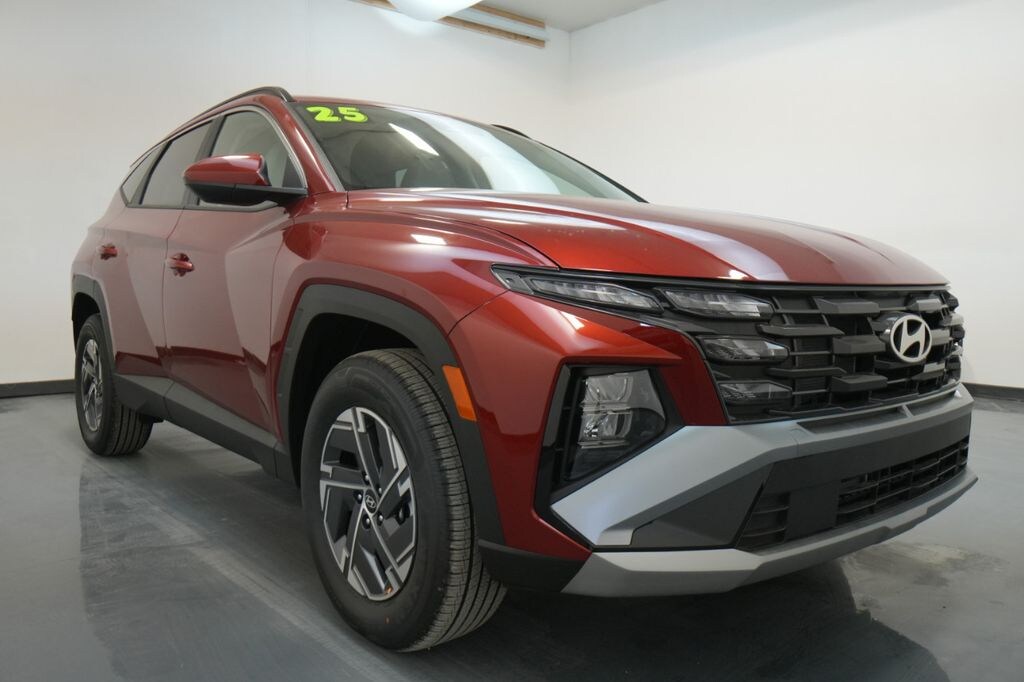New 2025 Hyundai Tucson Hybrid Blue SUV