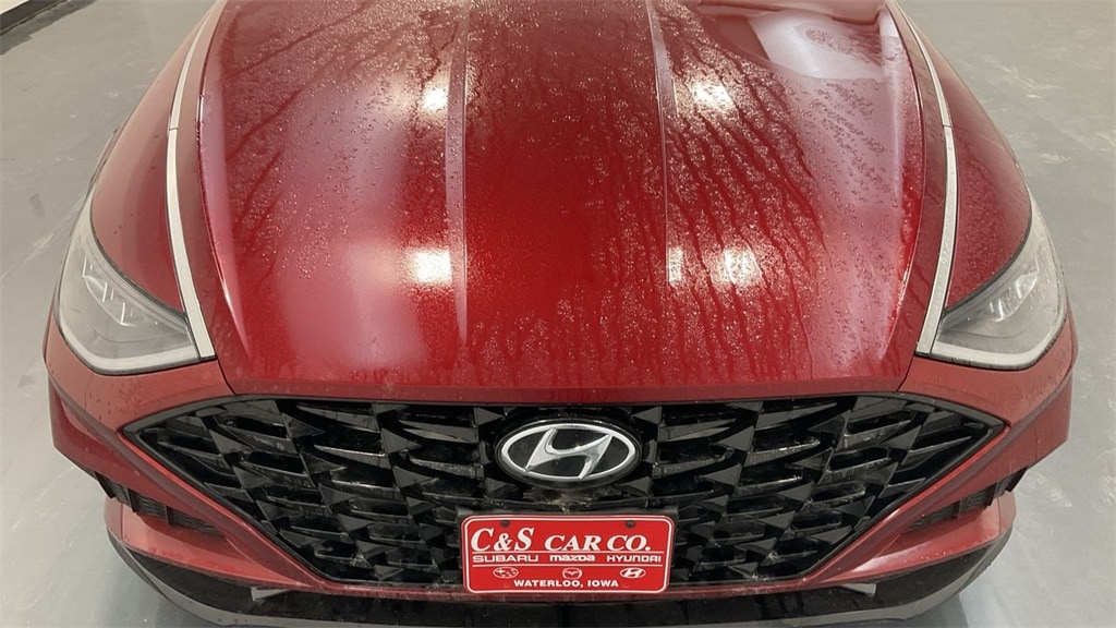 Used 2023 Hyundai Sonata SEL with VIN KMHL14JA9PA287069 for sale in Waterloo, IA