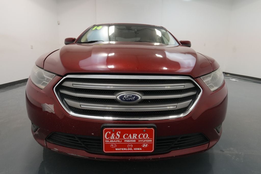 Used 2014 Ford Taurus SEL with VIN 1FAHP2E89EG119338 for sale in Waterloo, IA