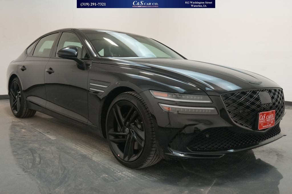 New 2026 Genesis G80 3.5T Prestige Black Sedan