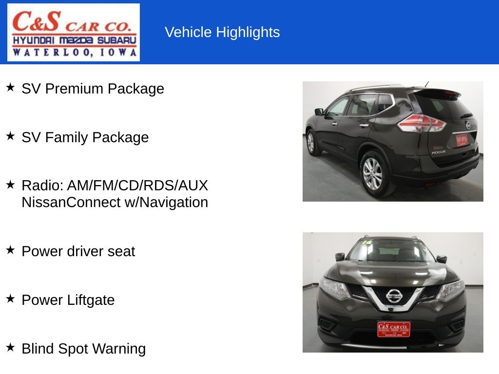 2016 Nissan Rogue SV - Photo 7