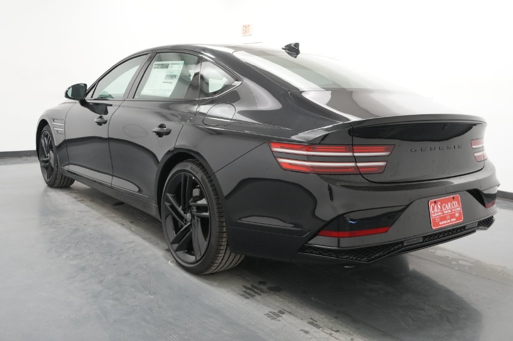 New 2027 Genesis G80 3.5T Prestige Black Sedan