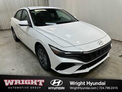 2025 Hyundai Elantra Hybrid Blue Sedan