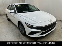 2025 Hyundai Elantra Hybrid Blue Sedan