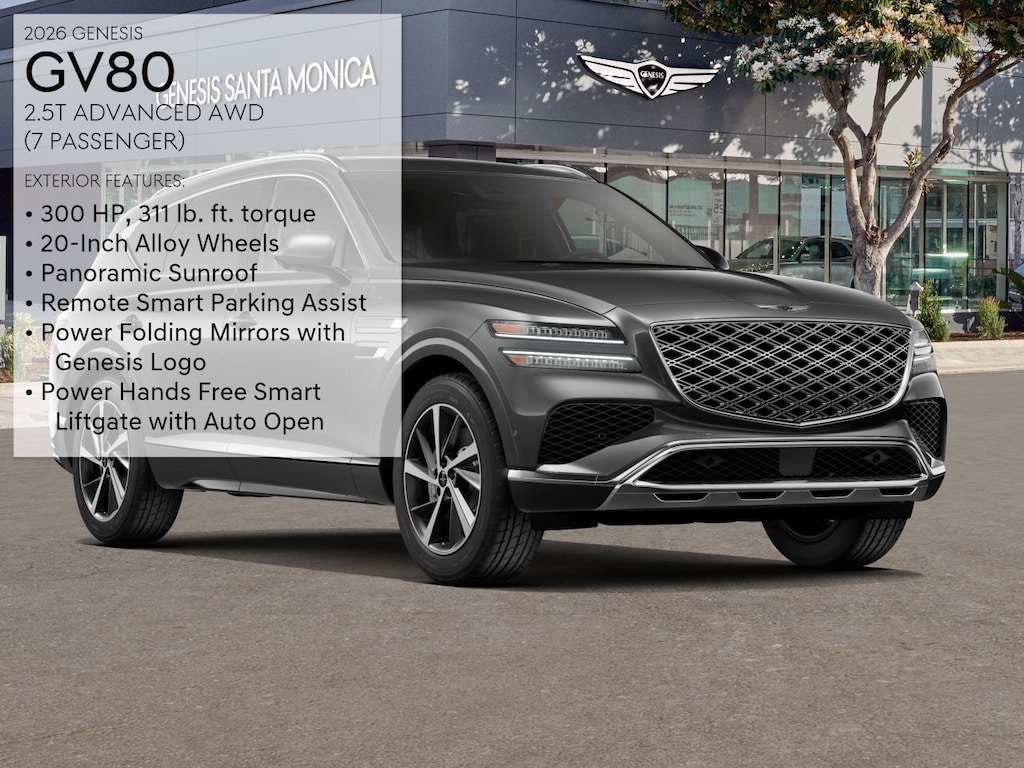 2026 Genesis GV80 2.5T Advanced photo 3