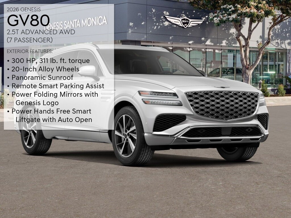 New 2026 Genesis GV80 2.5T Advanced SUV