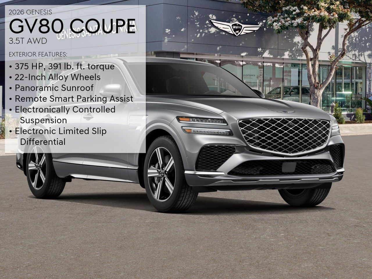 2026 GENESIS GV80 Coupe Base - Photo 9
