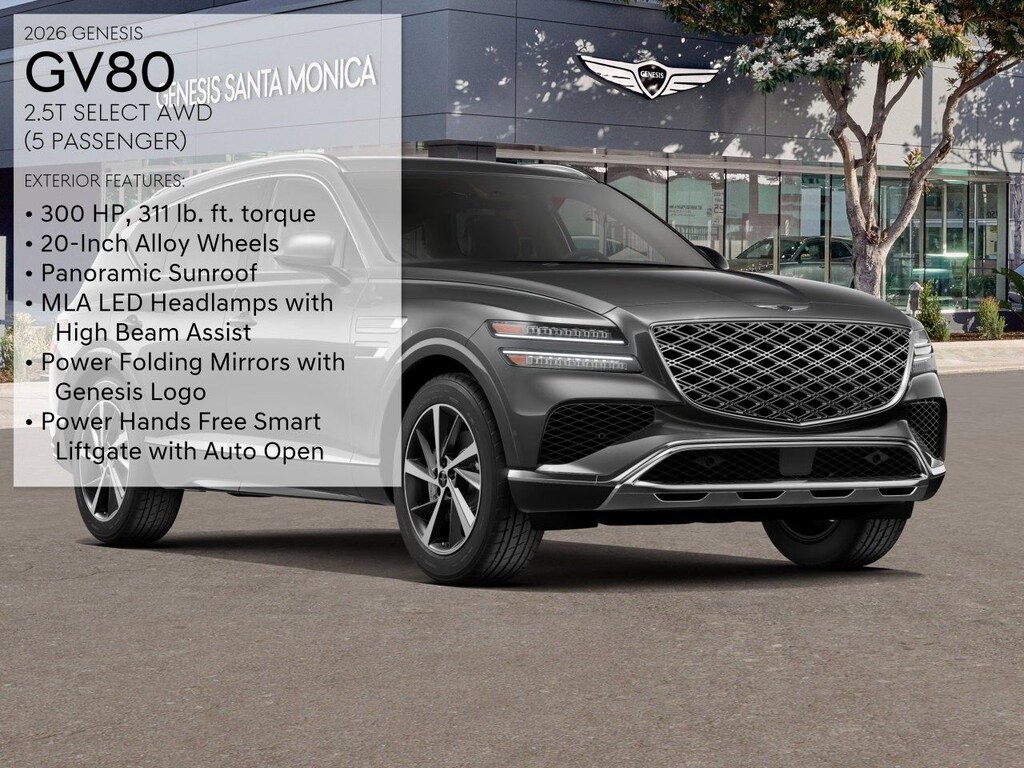 New 2026 Genesis GV80 2.5T Select SUV