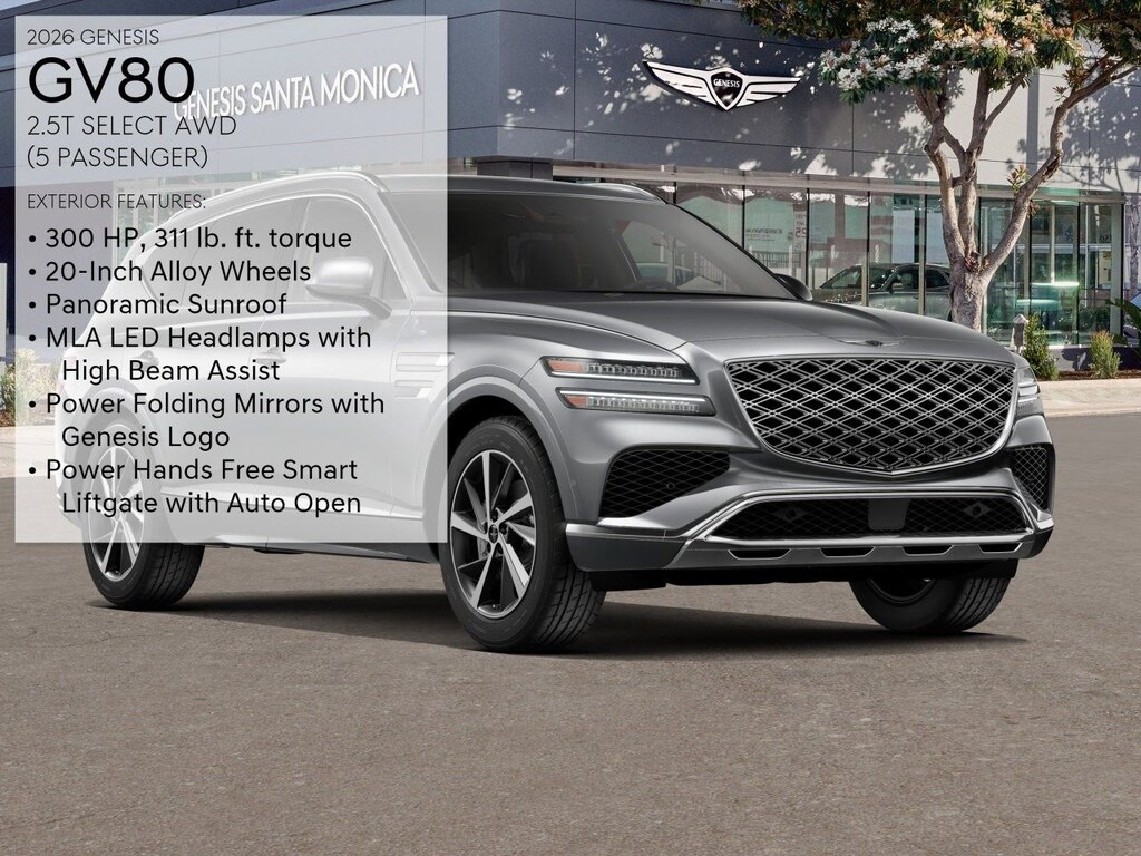 New 2026 Genesis GV80 2.5T Select SUV