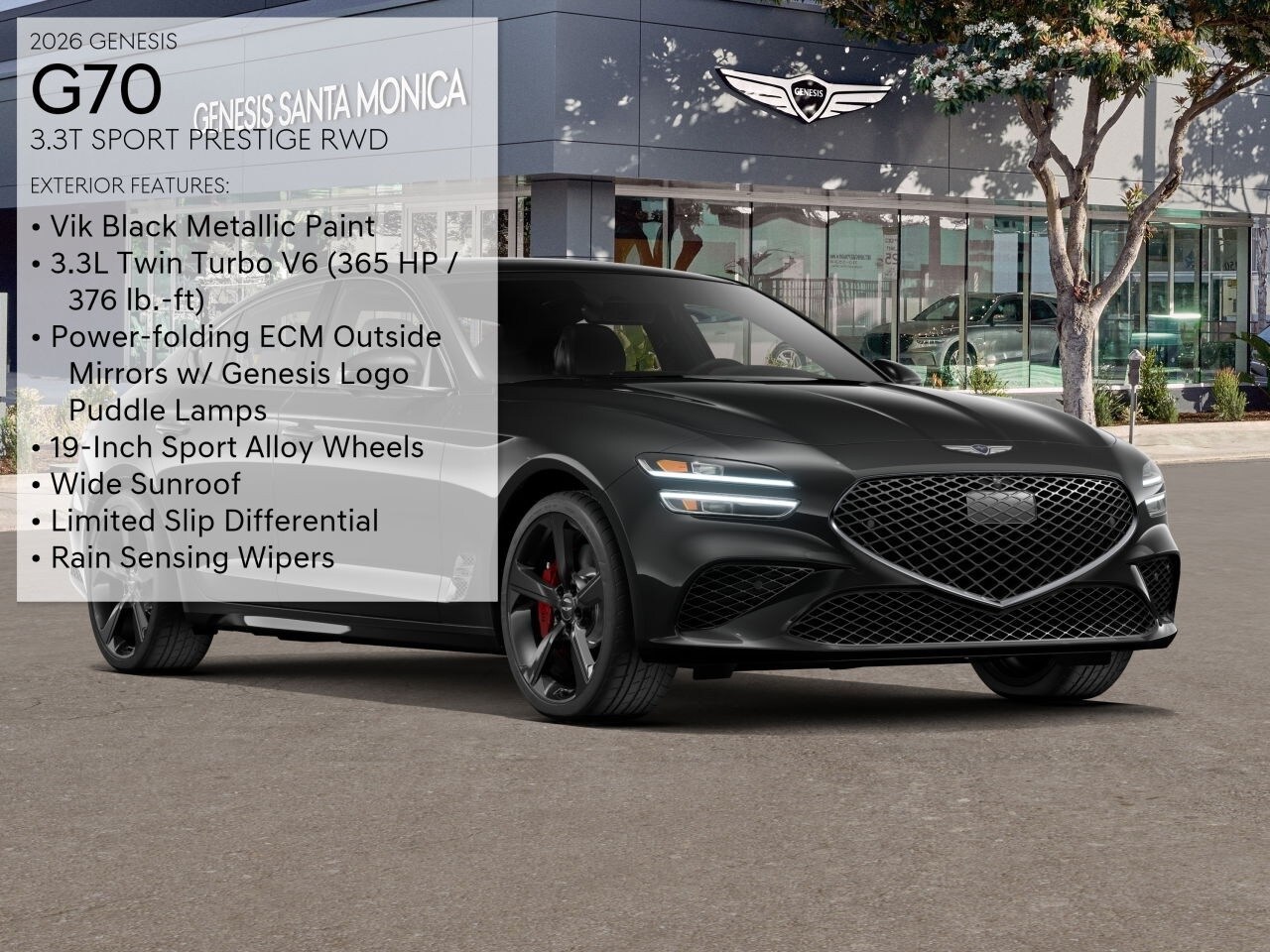 2026 Genesis G70 3.3T Sport Prestige photo 2