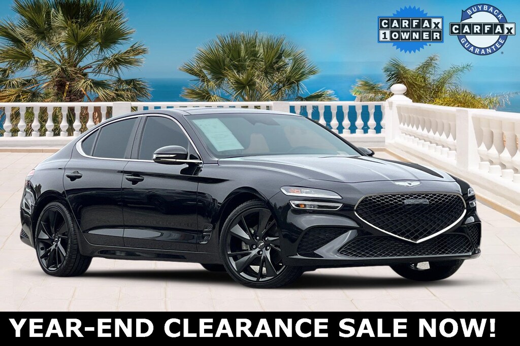 Certified 2023 Genesis G70 Sedan
