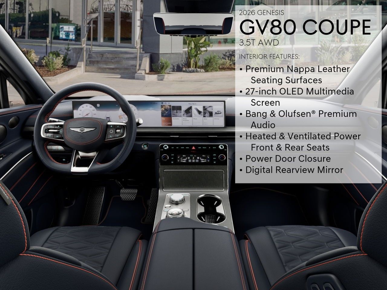2026 GENESIS GV80 Coupe Base - Photo 20