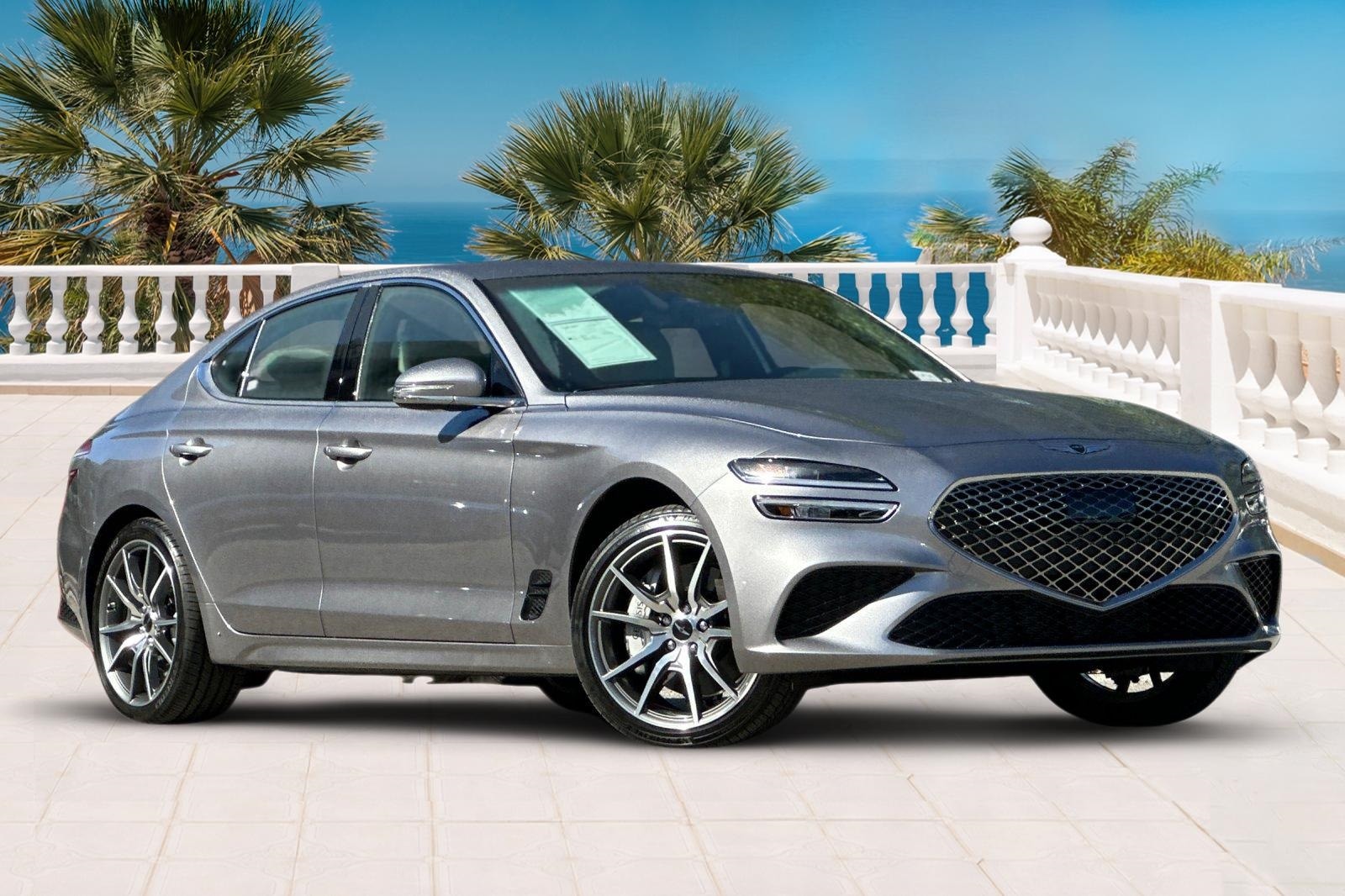 Certified 2025 GENESIS G70 Standard with VIN KMTG34SC5SU145794 for sale in Santa Monica, CA