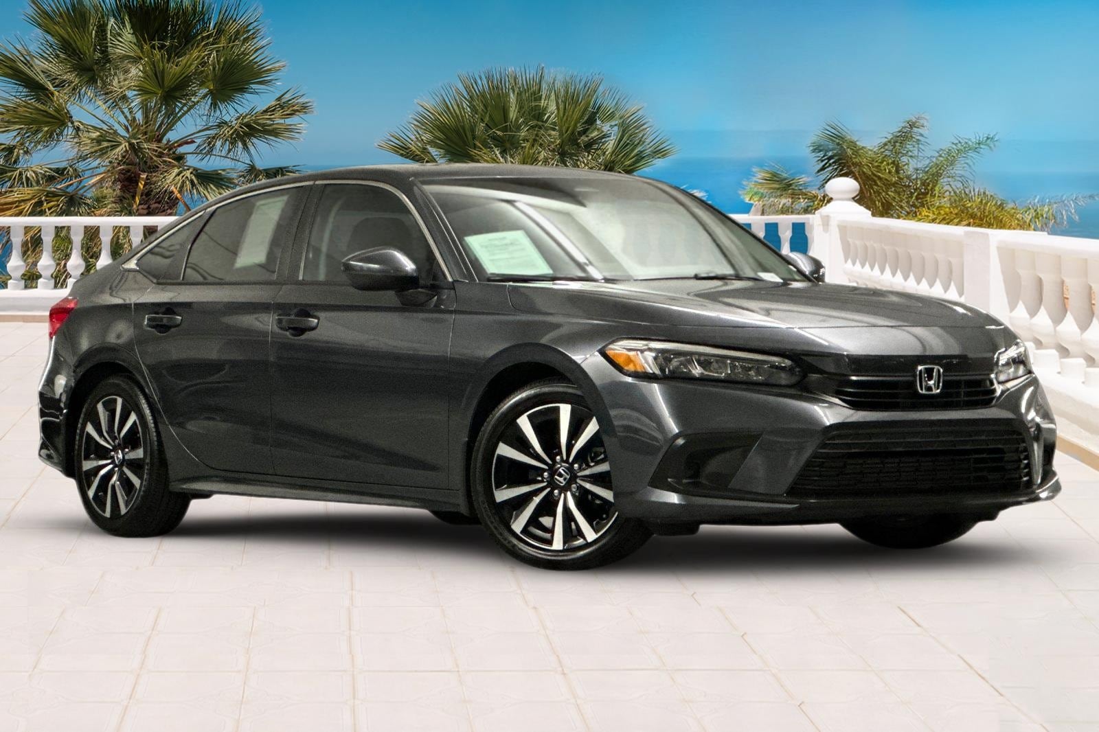 Used 2023 Honda Civic EX with VIN 2HGFE1F76PH316368 for sale in Santa Monica, CA