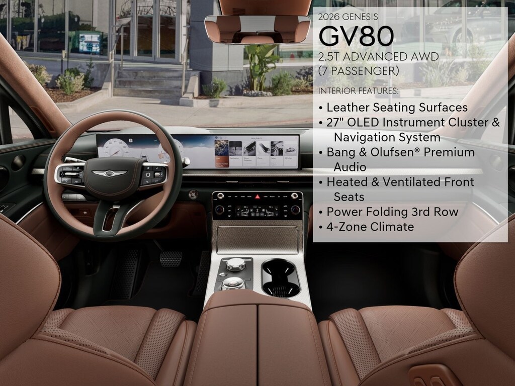 2026 Genesis GV80 2.5T Advanced photo 18