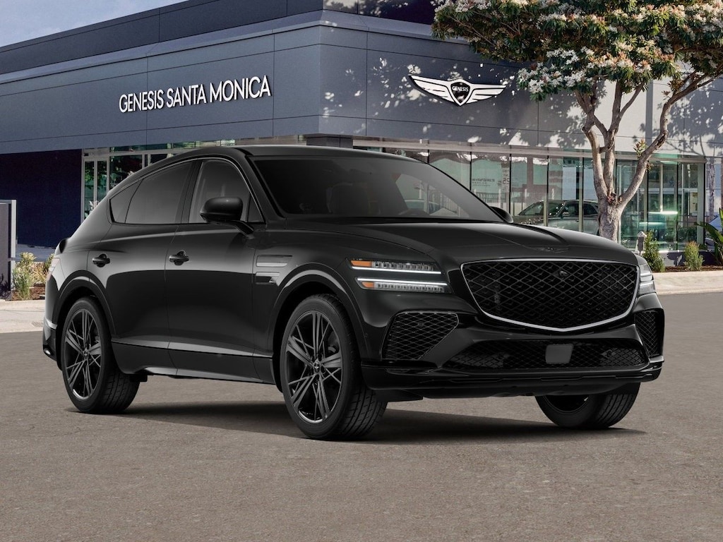 New 2026 Genesis GV80 Coupe 3.5T e-SC Prestige Black SUV