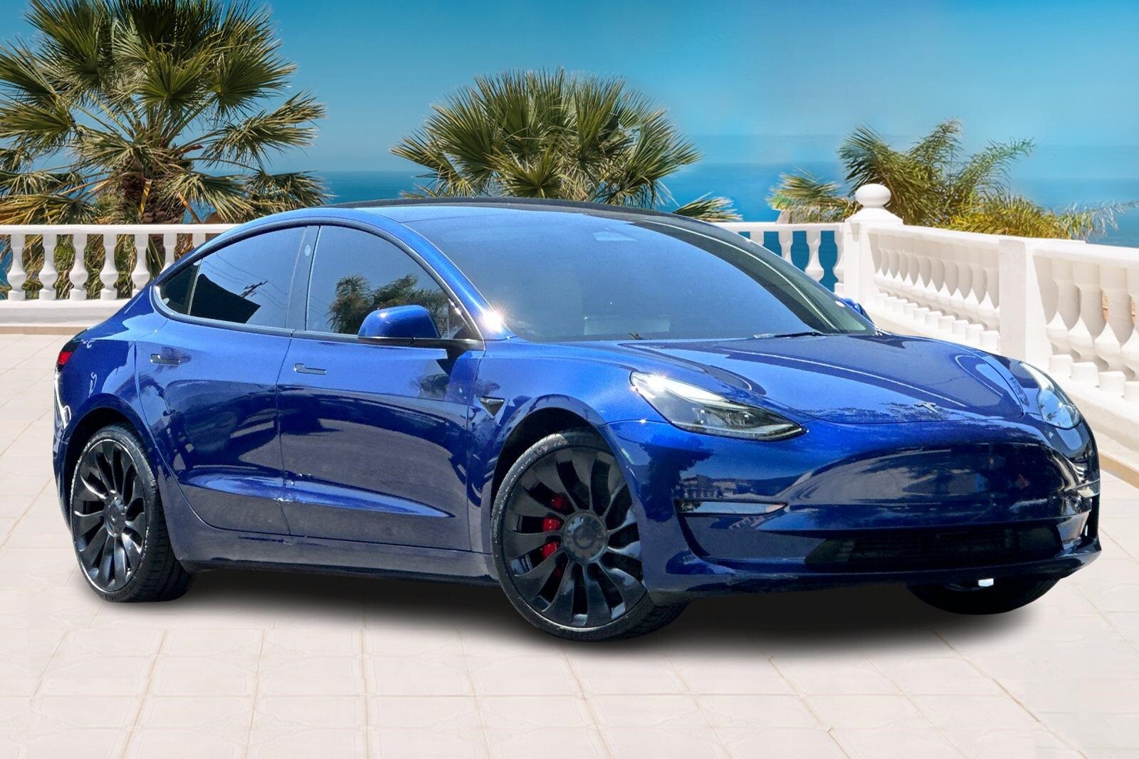 Used 2023 Tesla Model 3 Performance with VIN 5YJ3E1EC5PF574757 for sale in Santa Monica, CA
