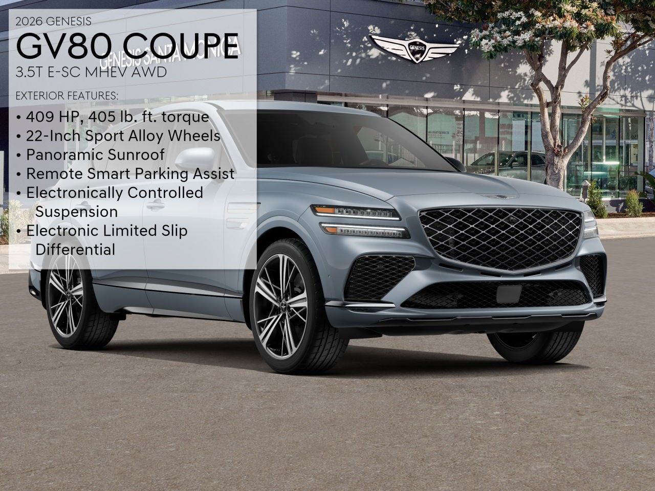 2026 GENESIS GV80 Coupe E-SC - Photo 9
