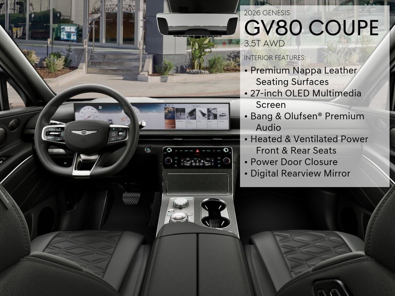 2026 GENESIS GV80 Coupe Base - Photo 21