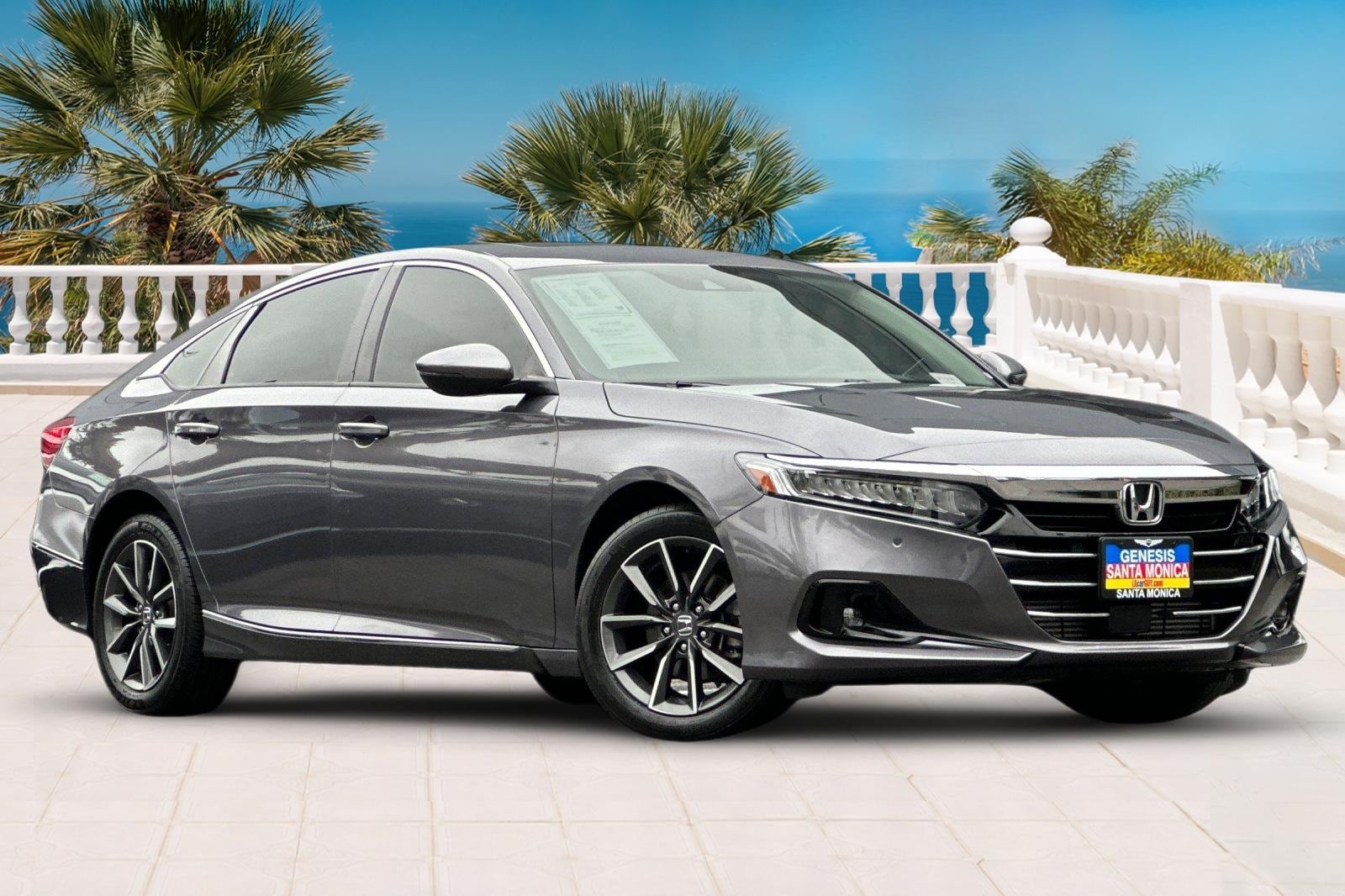 Used 2022 Honda Accord EX-L with VIN 1HGCV1F58NA015209 for sale in Santa Monica, CA