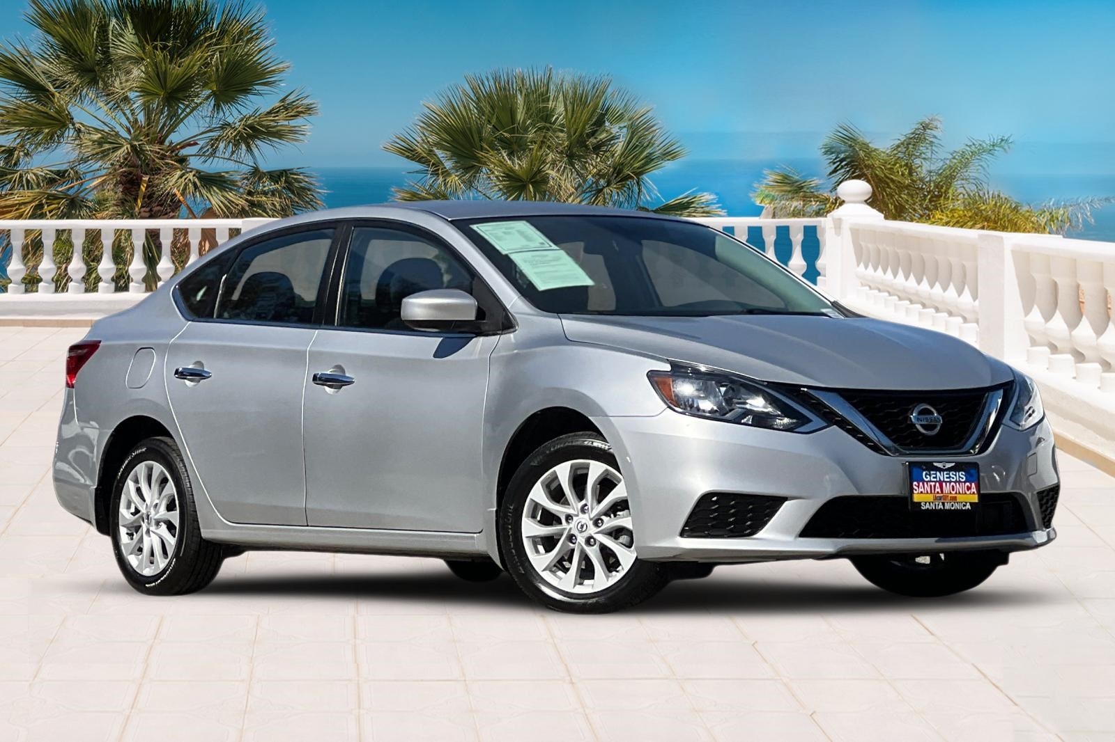 Used 2019 Nissan Sentra SV with VIN 3N1AB7AP8KY437856 for sale in Santa Monica, CA