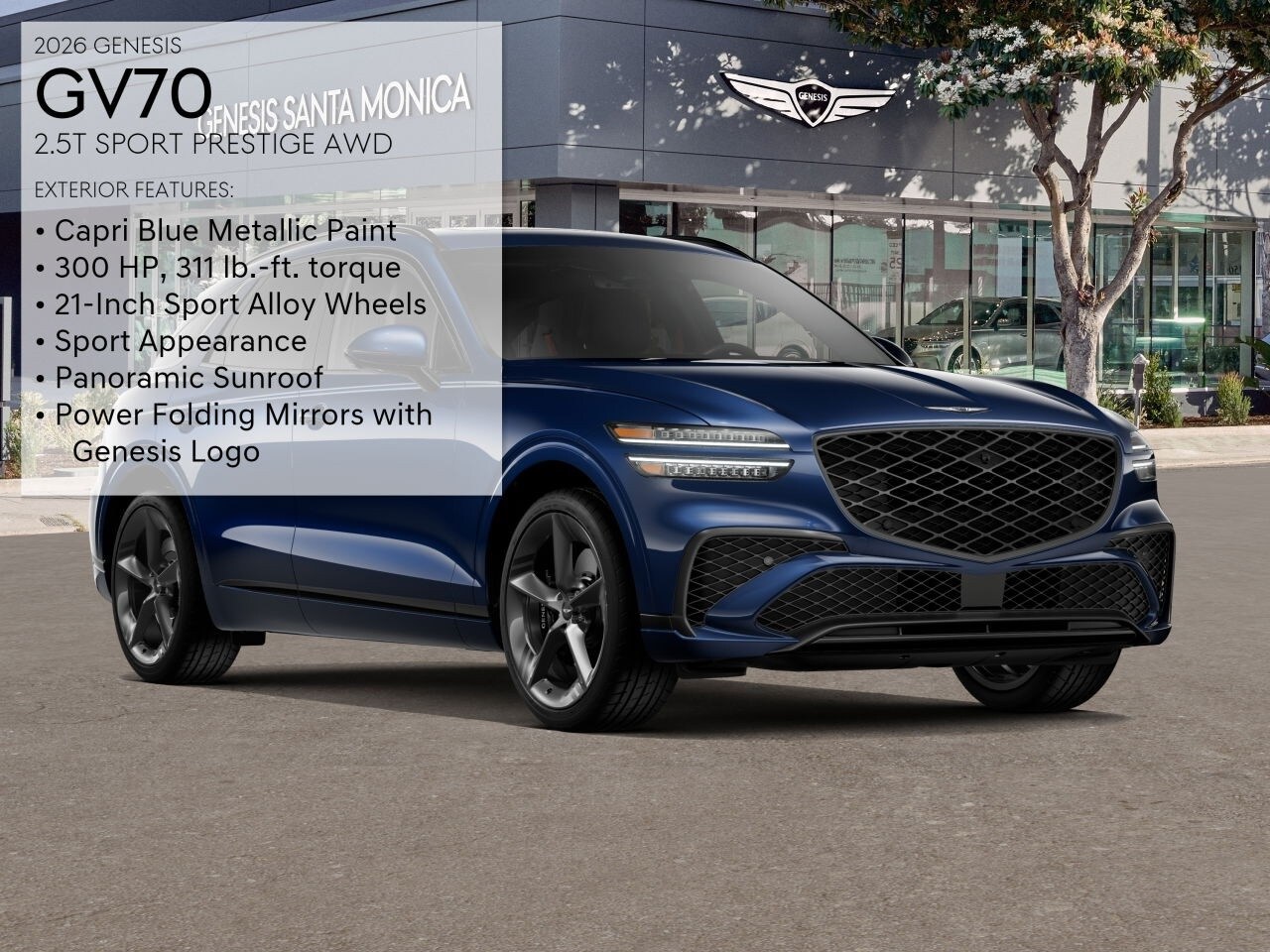 2026 Genesis GV70 2.5T Sport Prestige photo 2