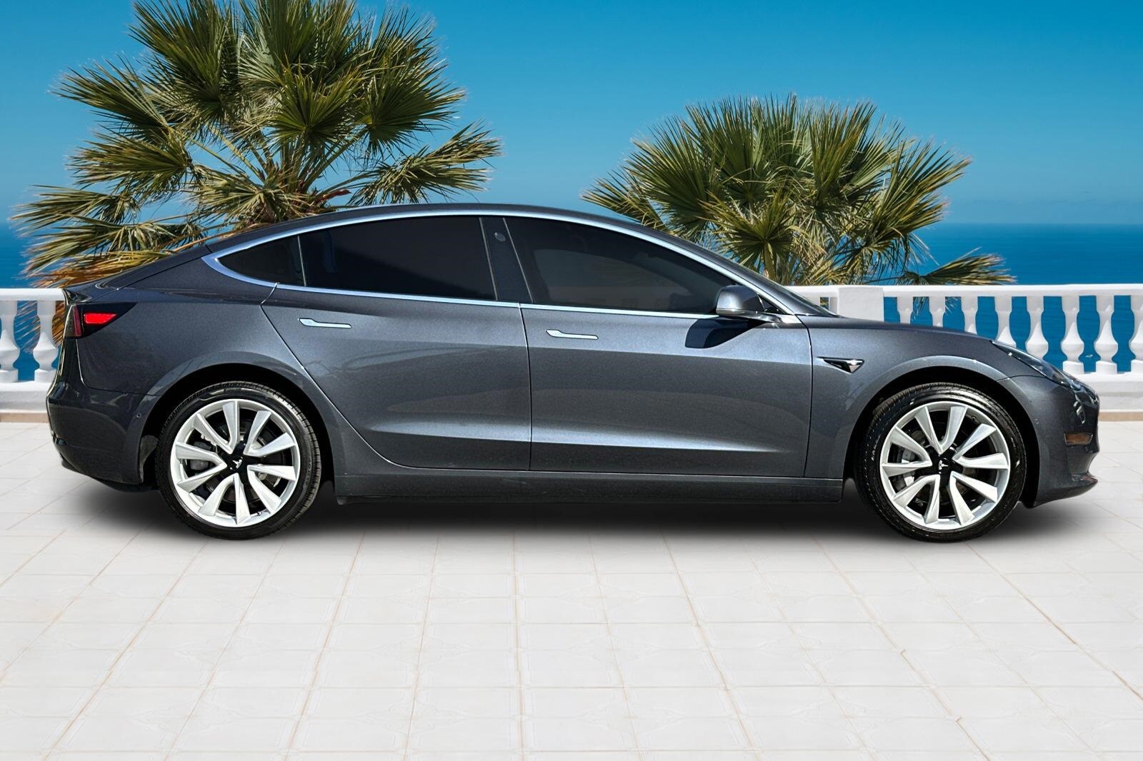Used 2020 Tesla Model 3 Base with VIN 5YJ3E1EA0LF645940 for sale in Santa Monica, CA