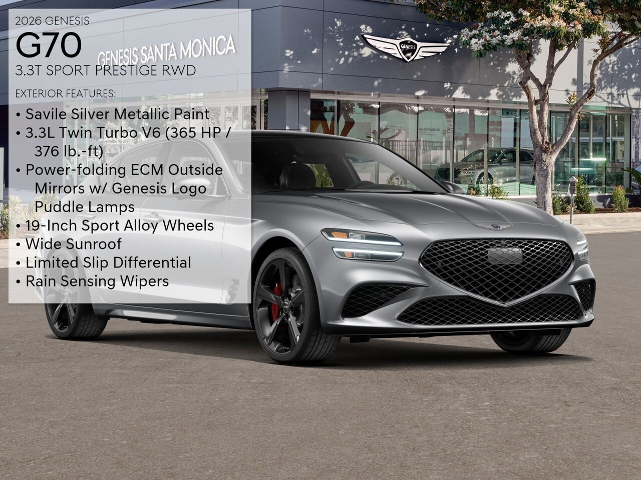 2026 Genesis G70 3.3T Sport Prestige photo 2