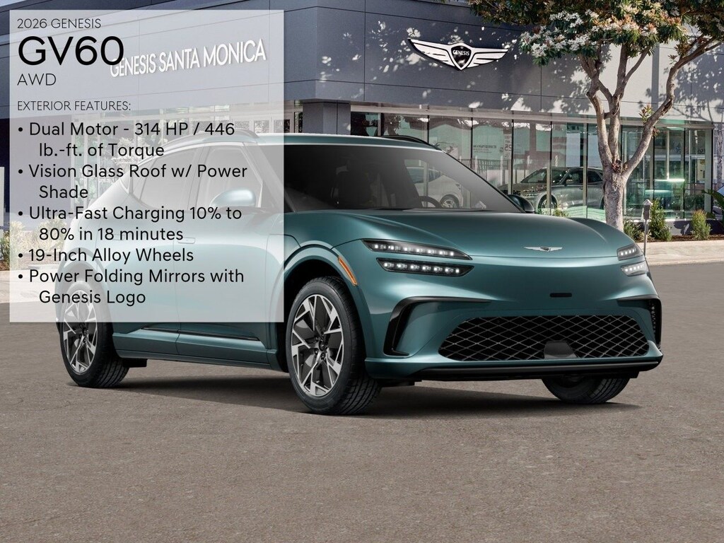New 2026 Genesis GV60 AWD SUV