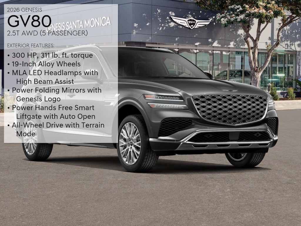 New 2026 Genesis GV80 2.5T SUV