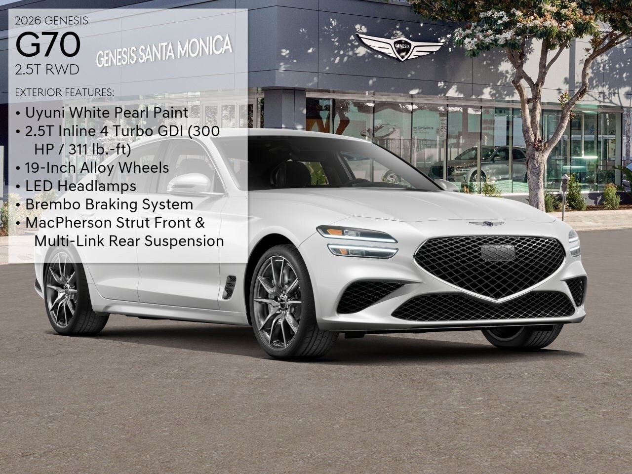 2026 Genesis G70 2.5T photo 2