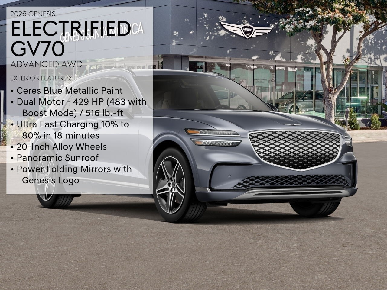 2026 Genesis Electrified GV70 Advanced photo 2