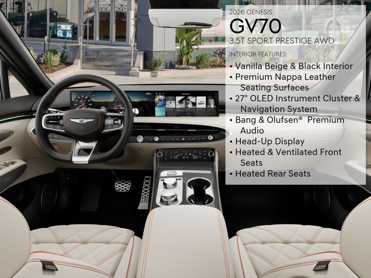 2026 GENESIS GV70 Sport Prestige - Photo 21