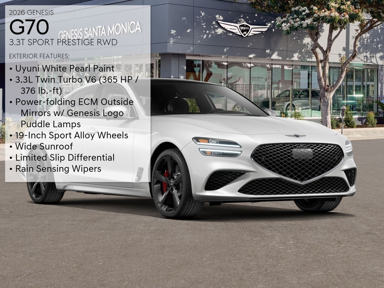 2026 Genesis G70 3.3T Sport Prestige photo 2