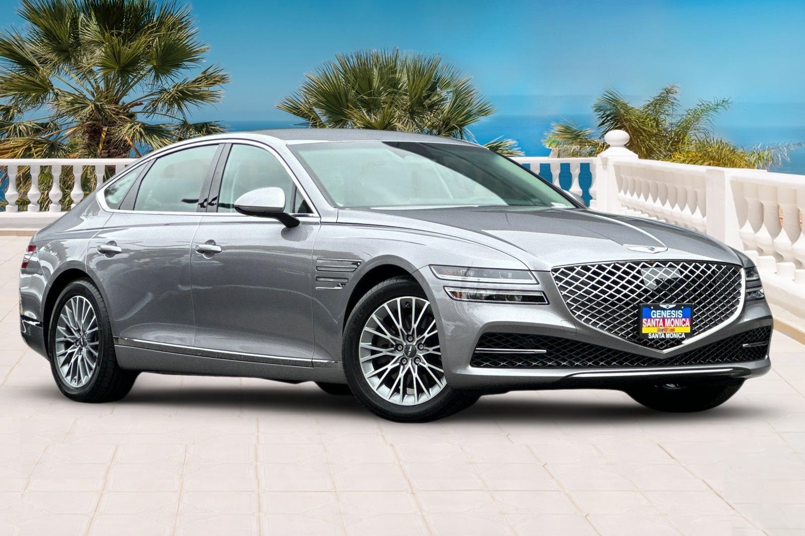Certified 2024 GENESIS G80 Base with VIN KMTGB4SC9RU199905 for sale in Santa Monica, CA