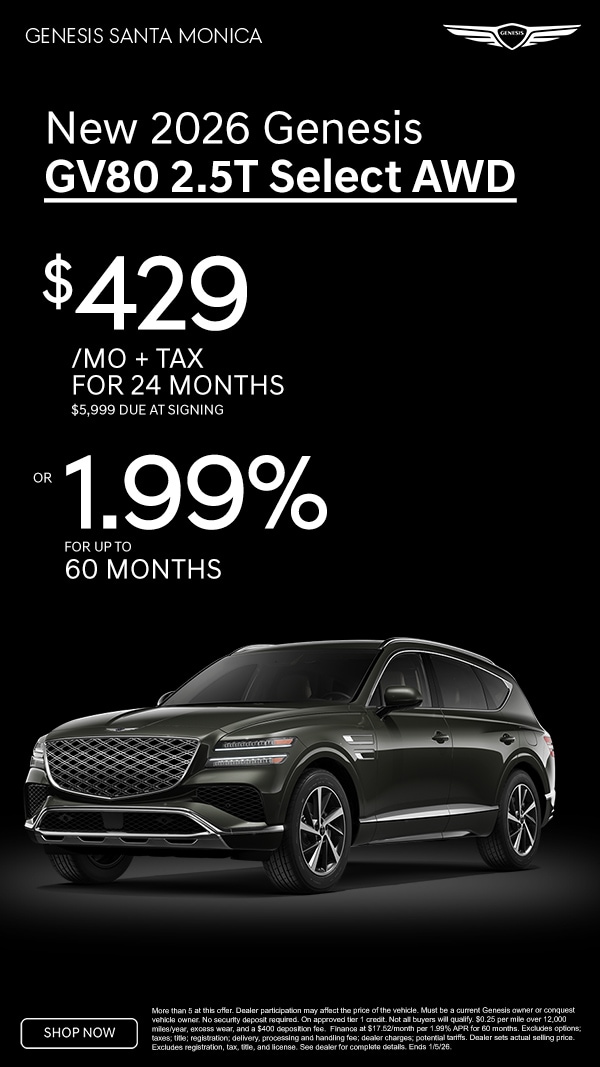 New Genesis GV70 Models For Sale in Santa Monica, CA