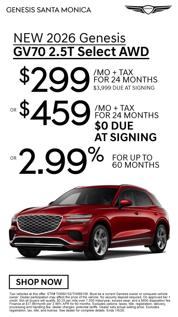 New Genesis G80 For Sale in Santa Monica, CA