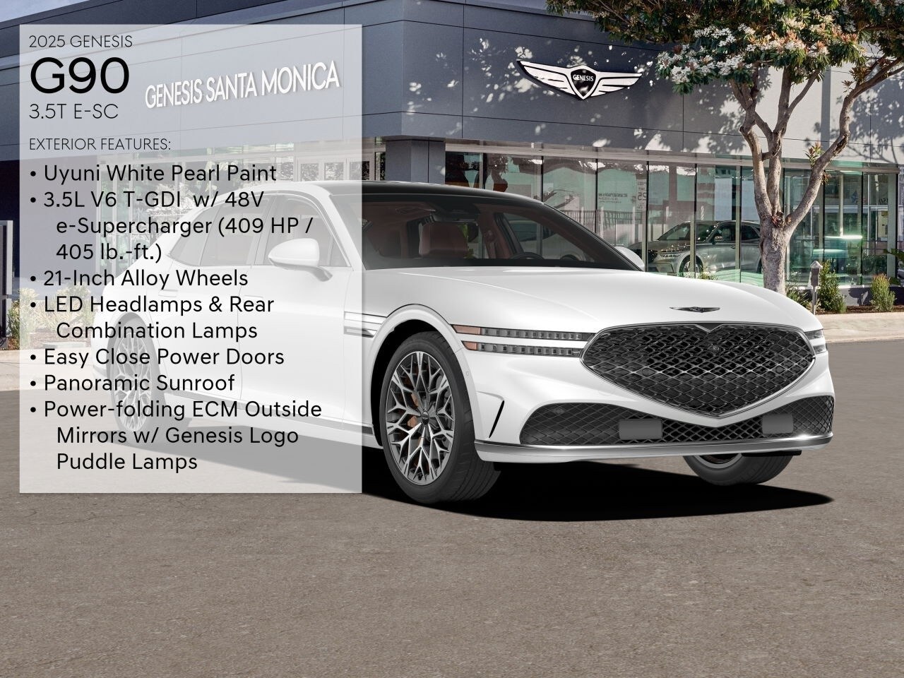 2025 Genesis G90 3.5T E-Supercharger photo 2