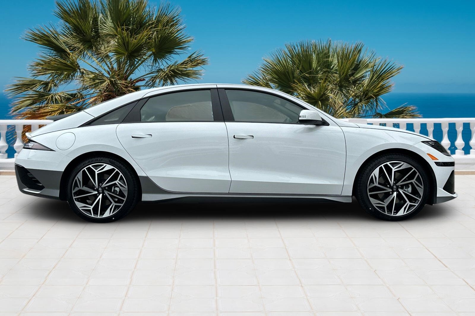 Used 2025 Hyundai IONIQ 6 SEL with VIN KMHM34AA9SA084447 for sale in Santa Monica, CA