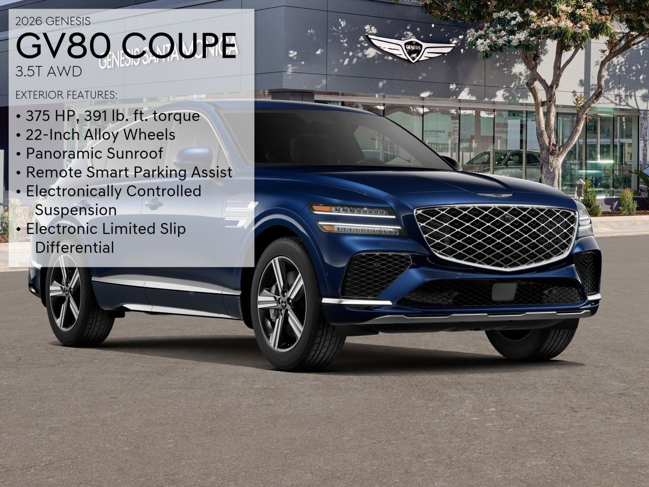 2026 GENESIS GV80 Coupe Base - Photo 10