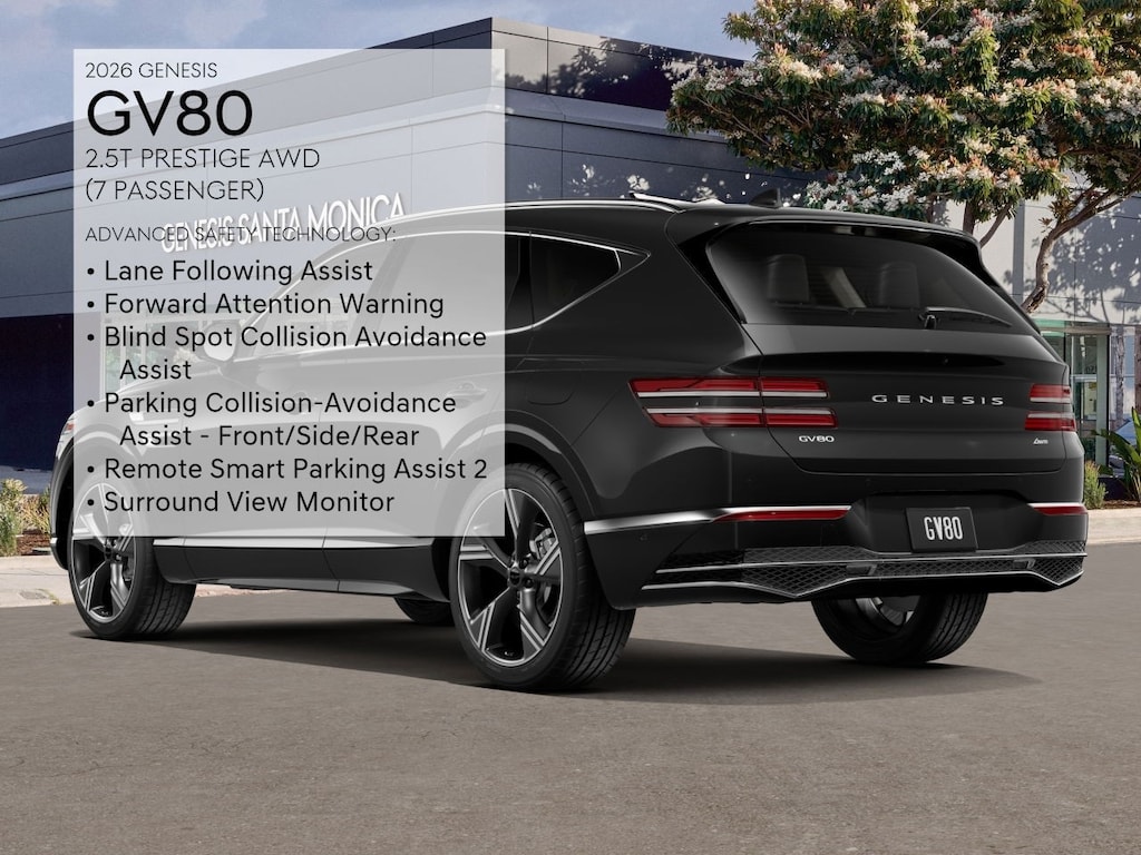 2026 Genesis GV80 2.5T Prestige AWD photo 4