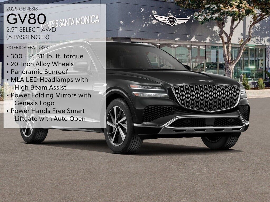 New 2026 Genesis GV80 2.5T Select SUV