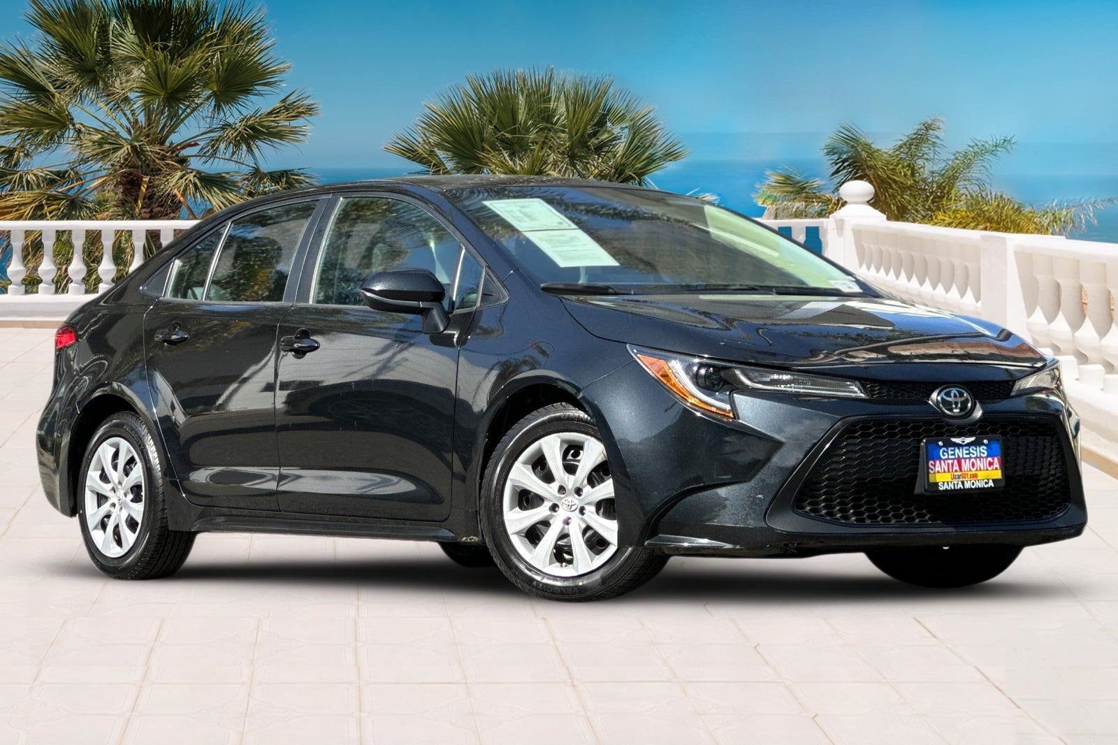Used 2021 Toyota Corolla LE with VIN 5YFEPMAEXMP239960 for sale in Santa Monica, CA