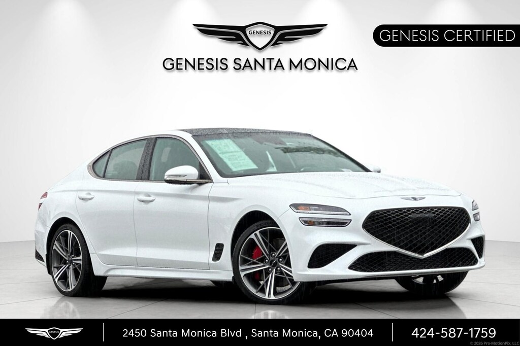 Certified 2025 Genesis G70 3.3T Sport Advanced RWD Sedan