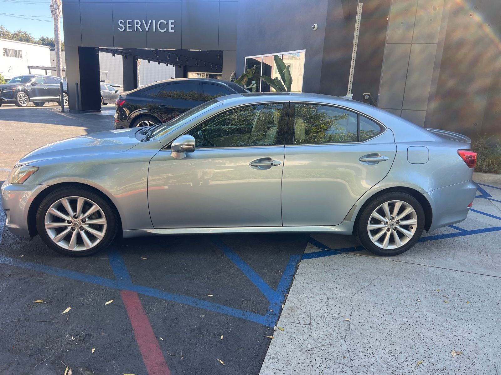 Used 2010 Lexus IS 250 with VIN JTHBF5C27A5127851 for sale in Santa Monica, CA