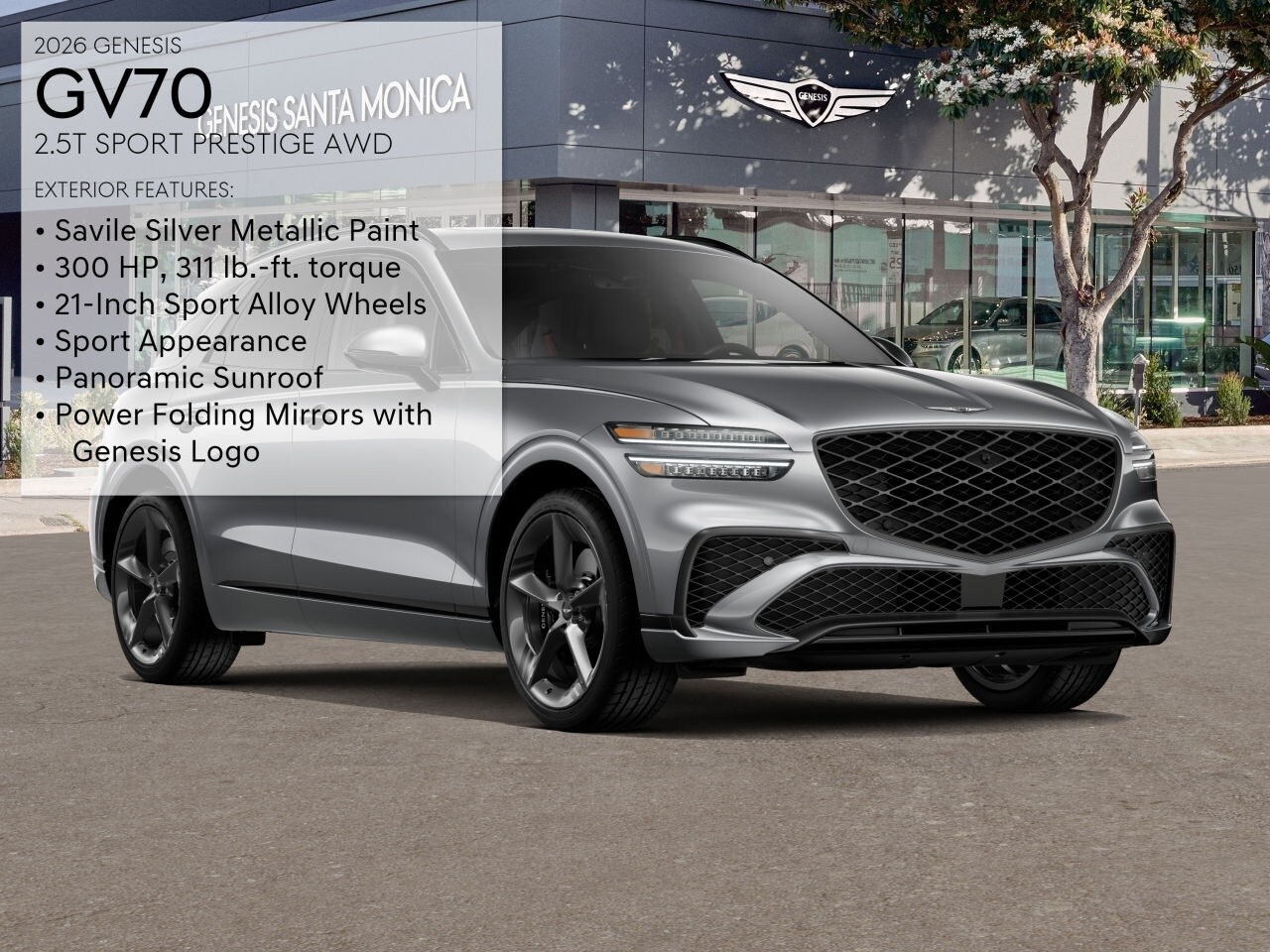 2026 Genesis GV70 2.5T Sport Prestige photo 2
