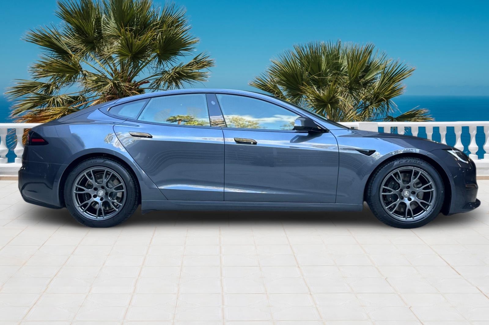 Used 2022 Tesla Model S Plaid with VIN 5YJSA1E66NF478229 for sale in Santa Monica, CA