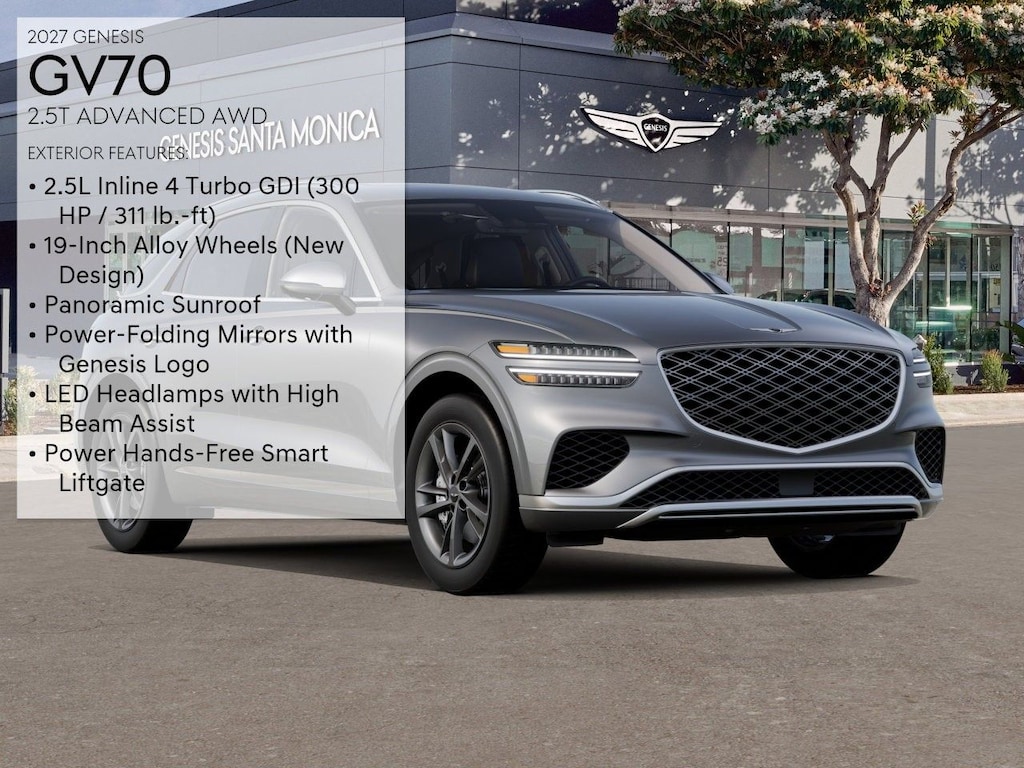 New 2027 Genesis GV70 2.5T Advanced SUV